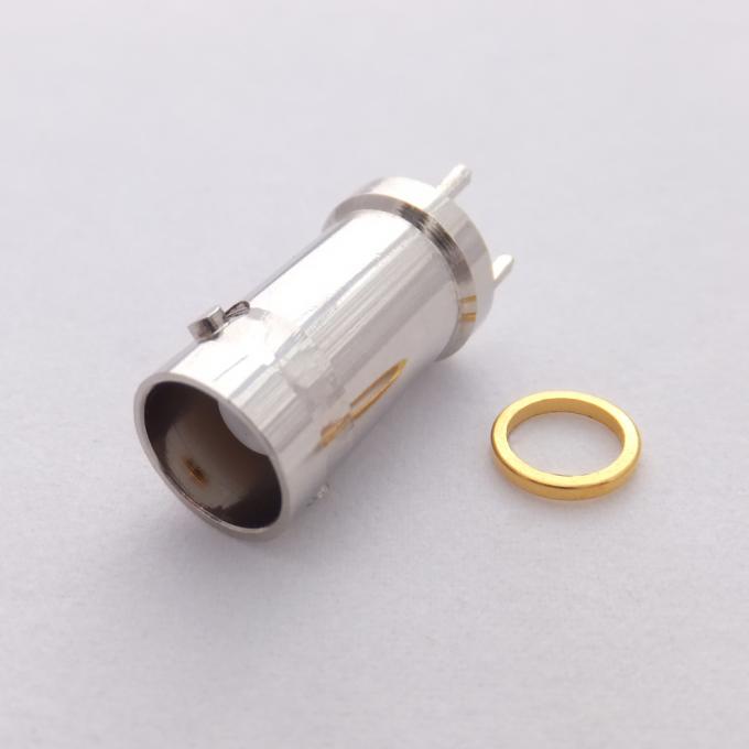 PCB를 위한 BNC-50KH4 BNC 잭/암 커넥터