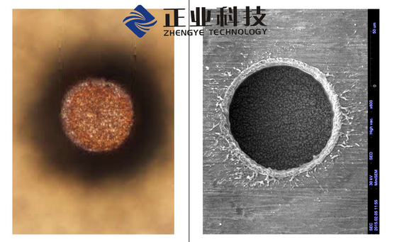 FPC/Coverlay를 위한 UV 레이저 훈련 &amp; 절단기 그리고 처음부터 끝까지 - 구멍 세륨