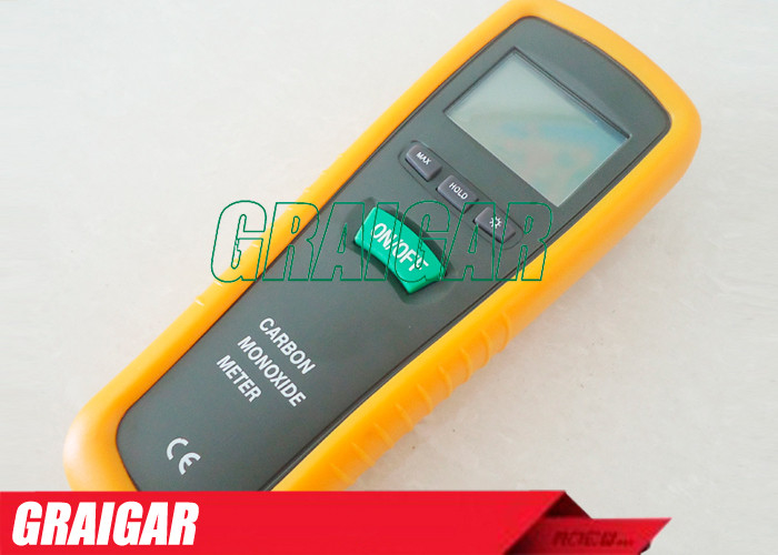 포켓용 디지털 LCD 백라이드 일산화탄소 미터 0 - 1000PPM CO 가스 검출기 테스터